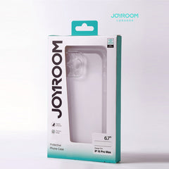 JR-15X2 PLATED TPU CASE WITH LENS PROTECTOR FOR IP15 PRO SERIES JOYROOM