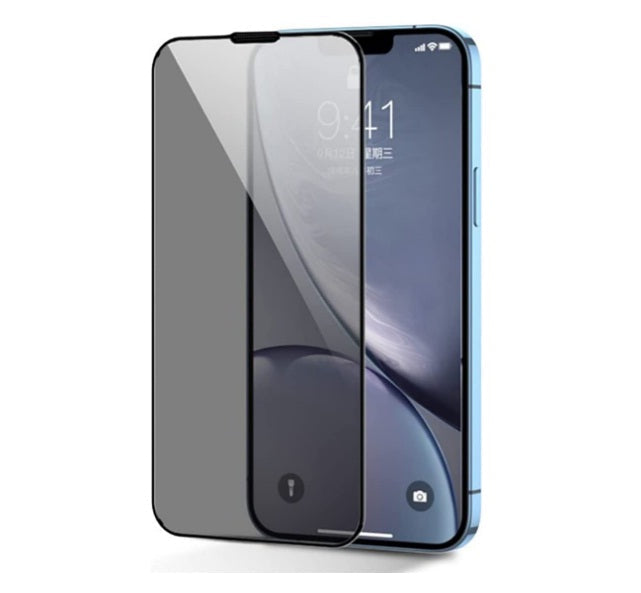 JR-P03 Tempered Glass Screen Protector (2.5D Full Screen with Black Edge) for iP 14 Max 6.7" (Privacy) Joyroom.pk