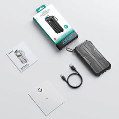 JOYROOM JR-L016 2.4A Power Bank with Built in 3in1 Cables with SOS light 10000 mah