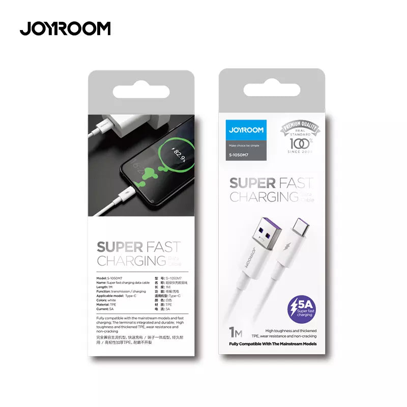 JOYROOM S-1050M7 USB Type C Fast Cable Quick Charge