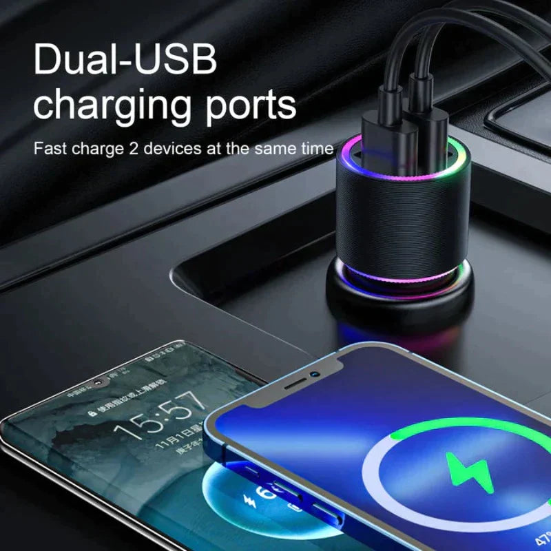CL10 JOYROOM 4.8A Dual USB Car Charger Joyroom.pk