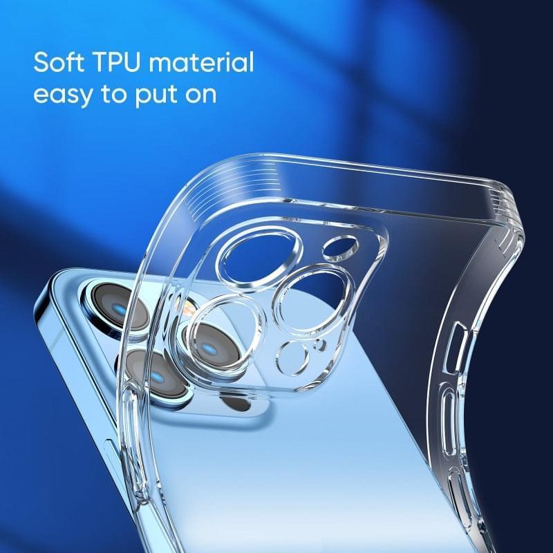 JR-BP944 JOYROOM T Transparent Series TPU Phone Case For iPhone 13 Pro Max (Transparent) Joyroom.pk