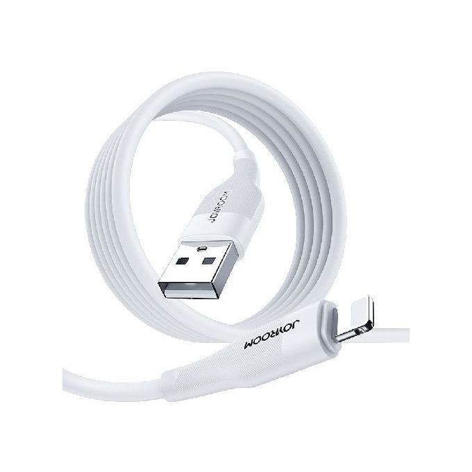 S-1030M12 JOYROOM iPhone USB - 3Amp Data Cable WHITE Joyroom.pk