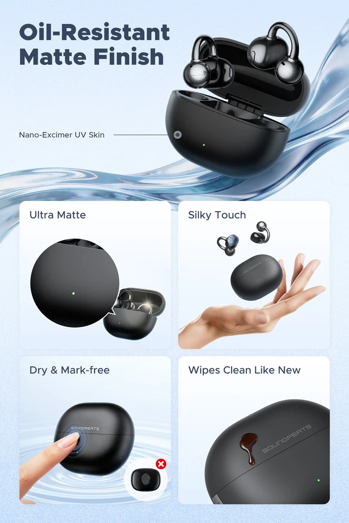 Soundpeats Pop Clip 2 Open Ear Bluetooth Earbuds - Image 10