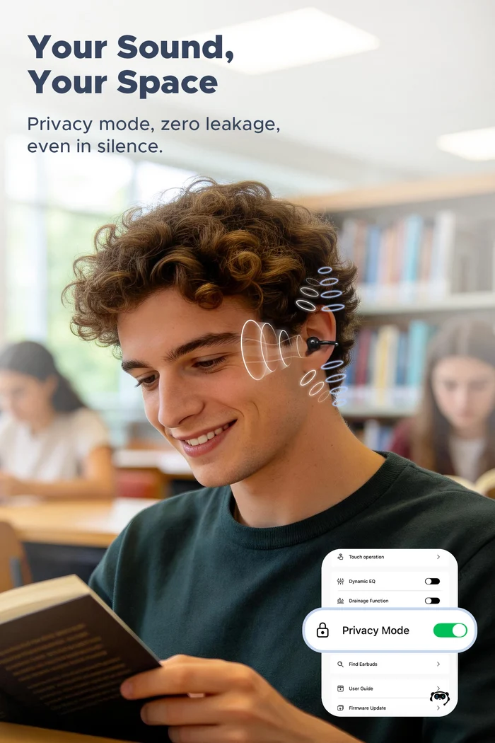 Soundpeats Pop Clip 2 Open Ear Bluetooth Earbuds - Image 6