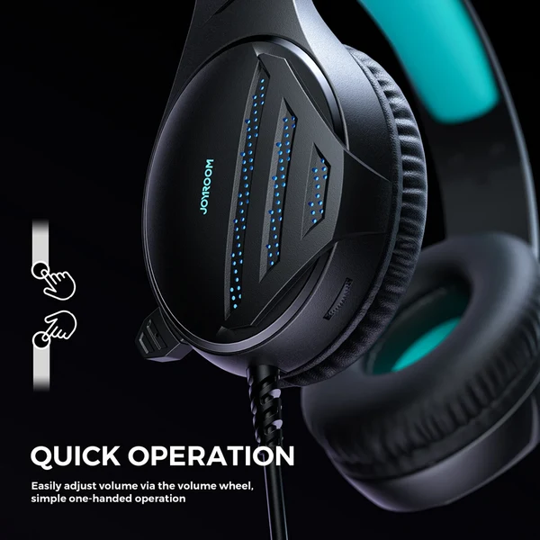 Joyroom JR-HG2 Gaming Headset - Black - Image 3