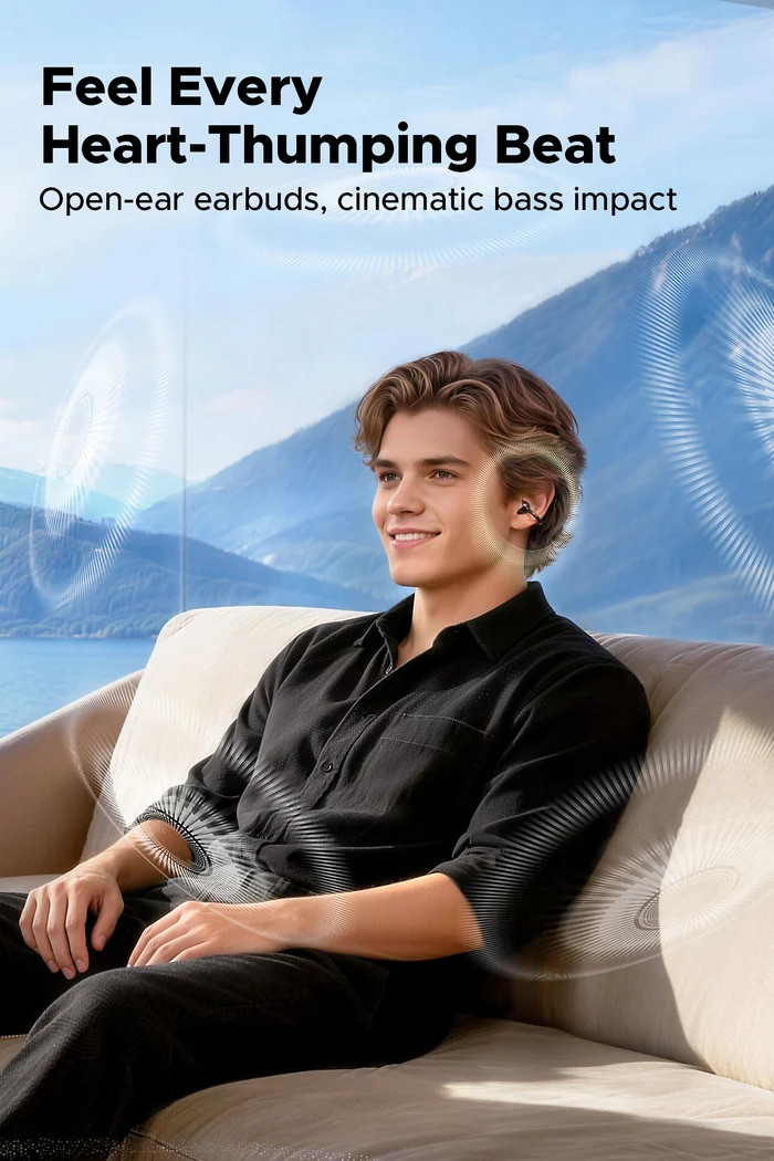 Soundpeats Pop Clip 2 Open Ear Bluetooth Earbuds - Image 13