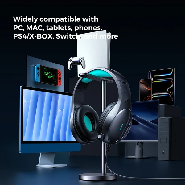 Joyroom JR-HG2 Gaming Headset - Black - Image 4