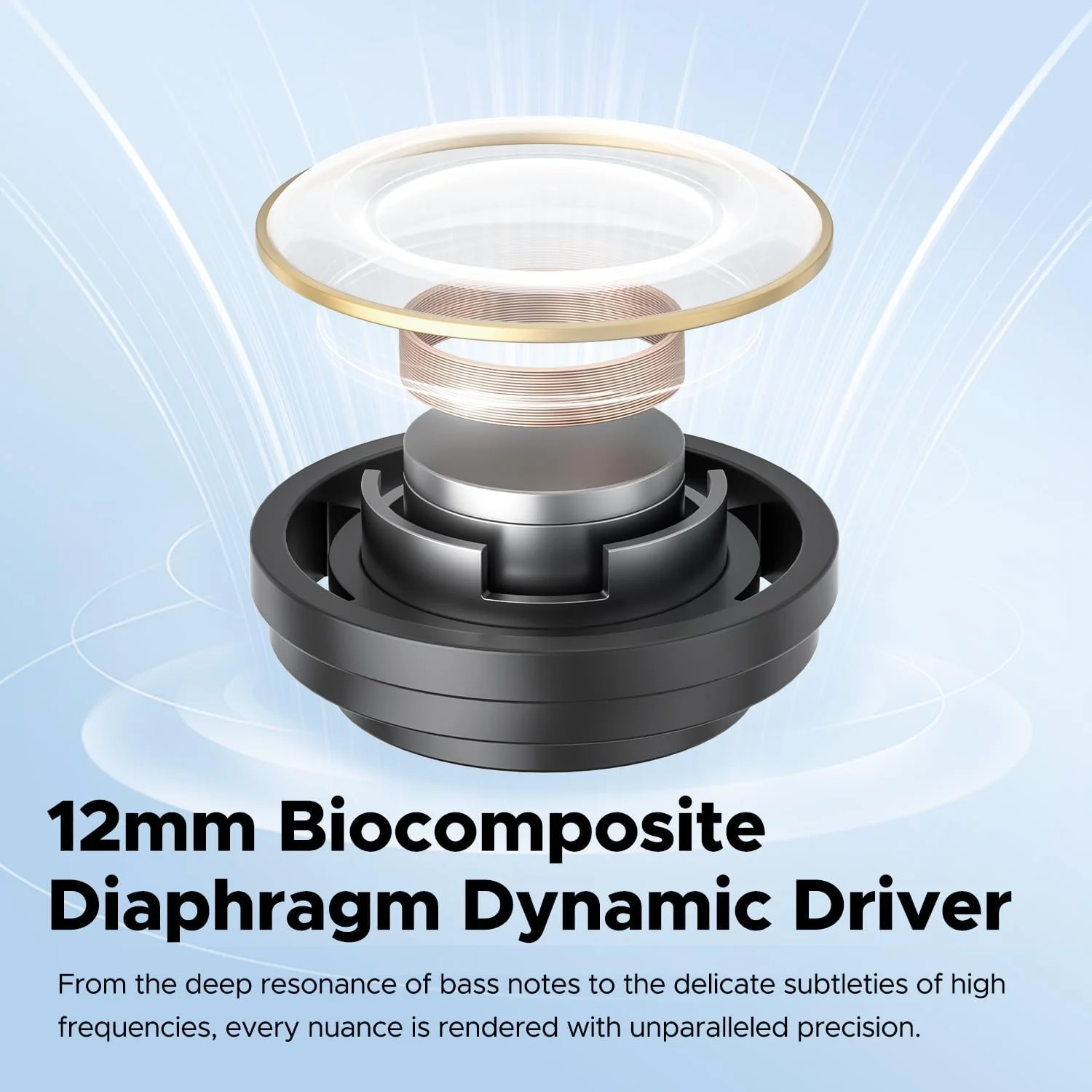 Soundpeats Clear True Wireless Earbuds - Black - Image 3
