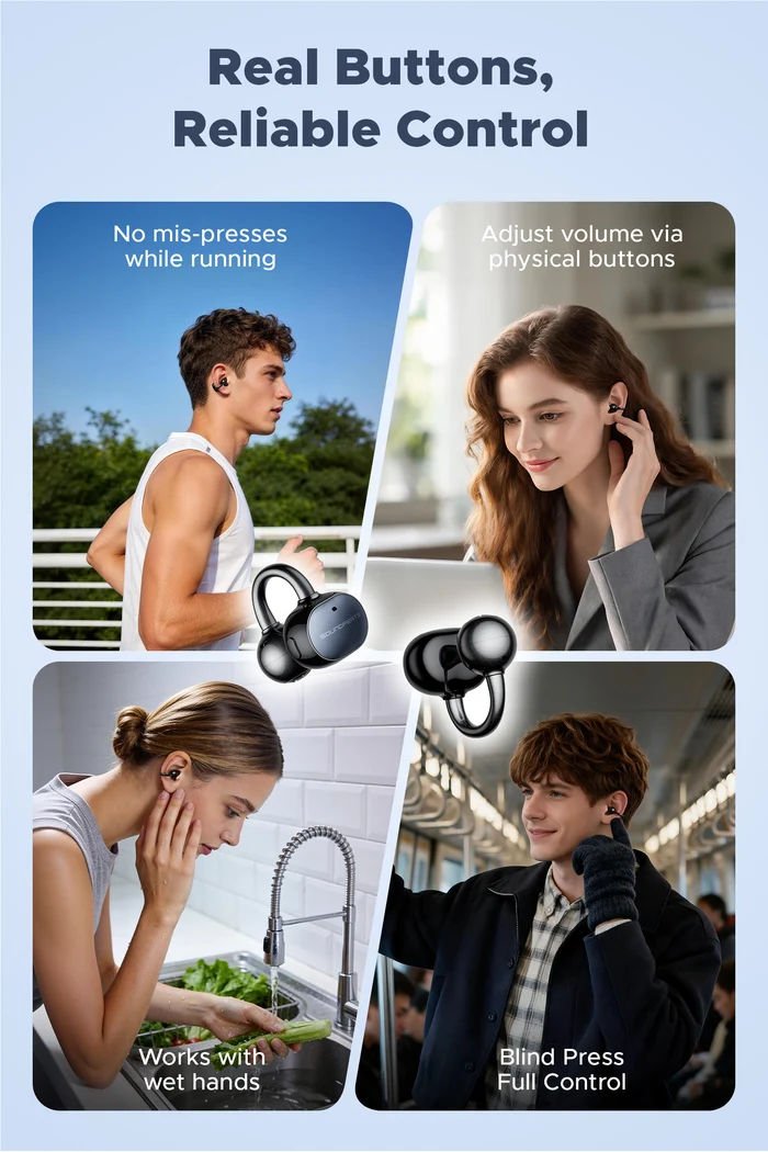 Soundpeats Pop Clip 2 Open Ear Bluetooth Earbuds - Image 11