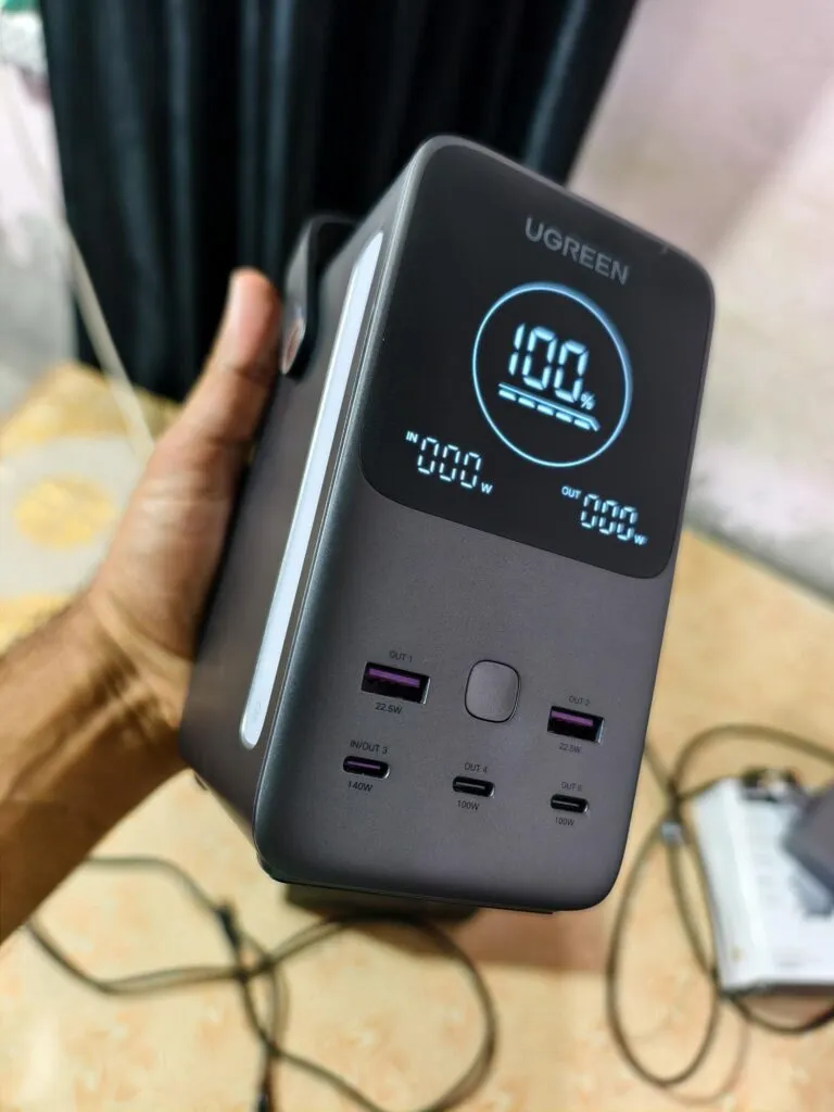 UGREEN Portable Charger 48000mAh 300W Power Bank 5 Ports - Image 2